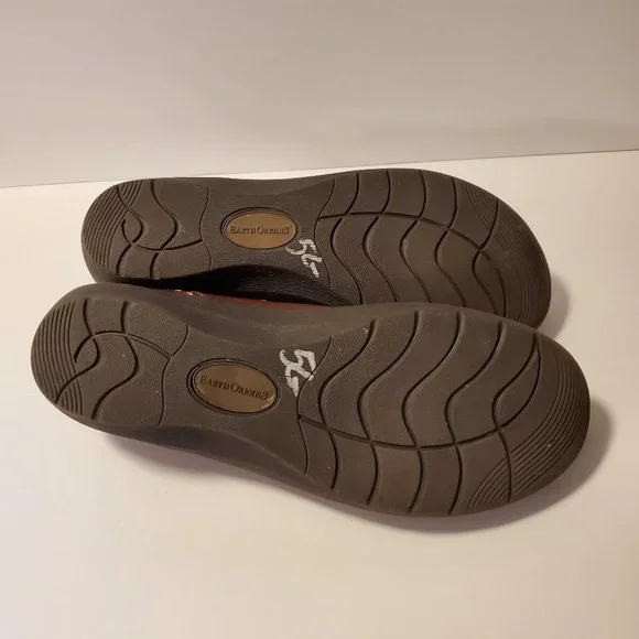 Earth Origins Women's Brown Leather Shoes Size 8M - Picture 5 of 7